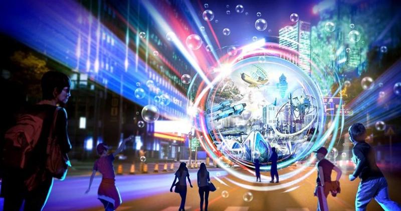 Hình ảnh minh họa công nghệ tương lai (AI, VR) liên kết với biểu tượng tiền tệ hoặc biểu đồ tài chính tăng trưởng
